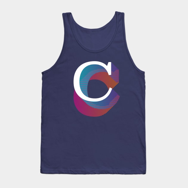 Letter C Tank Top by MplusC